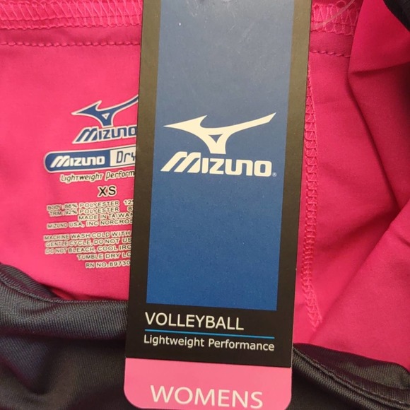 Mizuno Dynamic Elite 9 Cover Up Shorts X Small Pink Gray - Picture 6 of 8